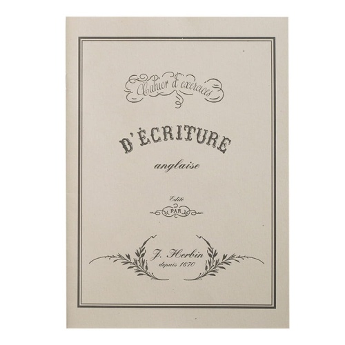 Zeszyt do nauki kaligrafii J.HERBIN D'Ecriture Copperplate