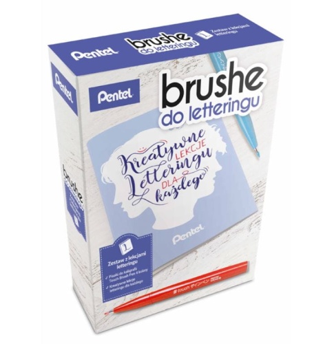 Zestaw Pentel do Brush Letteringu