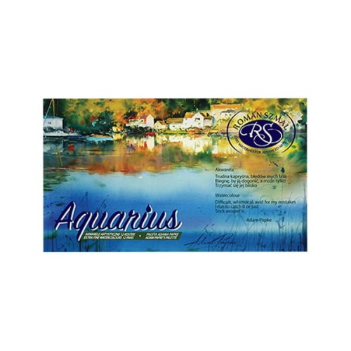 Farby akwarelowe w kostkach Szmal Art Aquarius Artur Przybysz