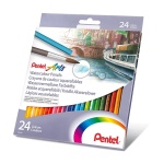 Kredki akwarelowe Pentel Arts 24 kolory