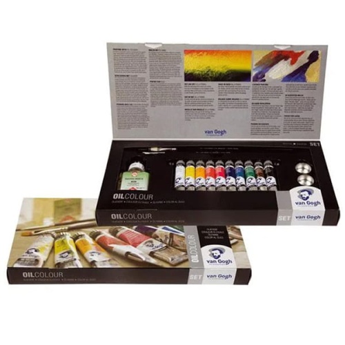 Zestaw farb olejnych Talens Van Gogh10x20 ml + akcesoria