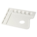 Paleta plastikowa PROSTOKĄTNA Renesans 23,5x16,5 cm