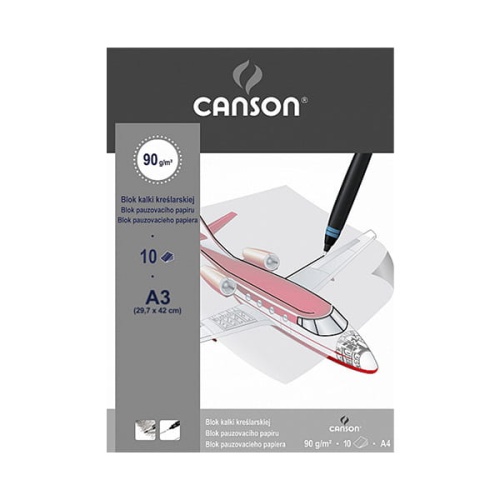 Kalka kreślarska Canson 90g - A3 ( blok ).jpg