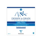 Szkicownik Clairefontaine Dessin a Grain - 180g, 30art, 21x21cm