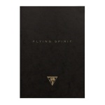 Notatnik Clairefontaine Flying Spirit  Black 16x21 cm - gładki 