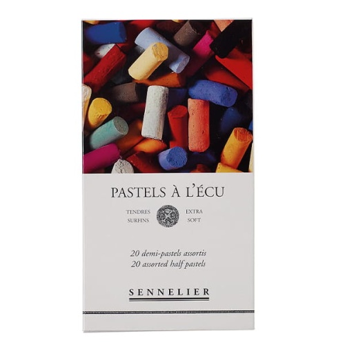 Pastele suche Sennelier PASTELS À L'ÉCU - 20 kol..jpg