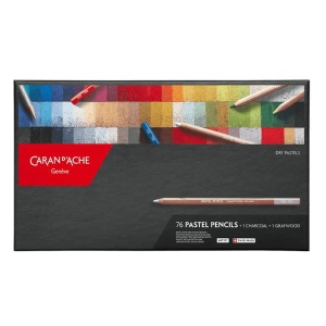 Zestaw pasteli w kredce Caran d'Ache Pastel Pencil 76 sztuk