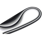 Paski do quillingu 10mm, 130g - odcienie szarości