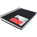 Szkicownik ArtBook One CANSON 14x21,6 cm na spirali - czarny