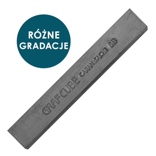 Grafit Caran d'Ache Grafcube 15mm - różne miękkości