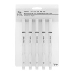 Zestaw cienkopisów Winsor & Newton Finelines Black Assorted Set - 5 sztuk