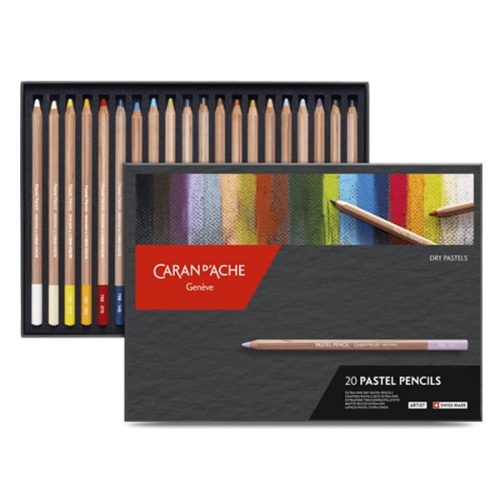 Zestaw pasteli w kredce Caran d'Ache Pastel Pencil 20 sztuk