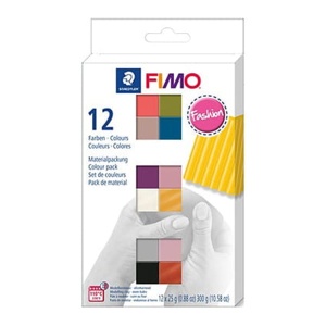 Zestaw modeliny Fimo Soft FASHION - 12x25g