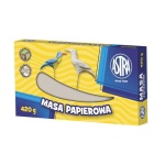 Masa papierowa Astra 420g biała