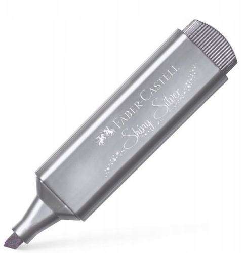 Zakreślacz Faber Castell Metallic - Shiny silver