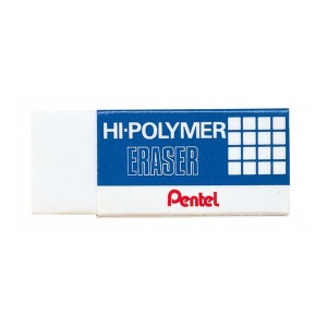 Gumka ołówkowa Pentel Hi-Polymer - L (średnia) 