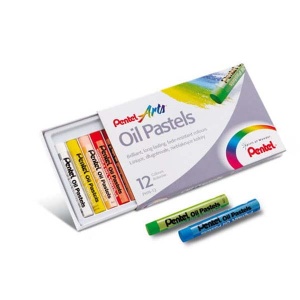 Pastele olejne Pentel 12 kol.