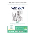 Blok rysunkowy Canson 1557 fakturowany - 125g, 30ark, A4+, na spirali.jpg
