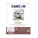 Blok do pasteli Canson Mi-Teintes Touch 160g, 20ark 32x41cm - biały