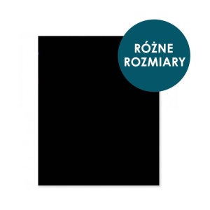 Podobrazia płytowe, tablice malarskie czarne Leniar - różne rozmiary 