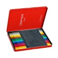 Zestaw flamastrów akwarelowych Caran d'Ache Fibralo Brush - 15 kolorów