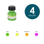 Tusz kreślarski fluorescencyjny Koh-I-Noor 20 g - różne kolory