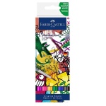 Zestaw flamastrów akwarelowych FABER-CASTELL Goldfaber Aqua - GRAFFITI - 6 kolorów 