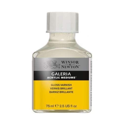 Werniks końcowy akrylowy Galeria - Winsor & Newton - błyszczący, 75 ml.jpg