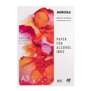 Blok do tuszy alkoholowych AURORA 150g, 10 ark. A3