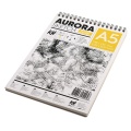 Szkicownik, blok do rysunku AURORA Light - 90g, 50ark, A5