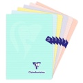 Zeszyt, notatnik Mimesys Pastel Clairefontaine A5, 48k., linie - transparentny