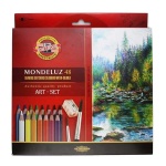 Kredki akwarelowe Koh-i-noor Mondeluz ART -SET - 48 kolorów