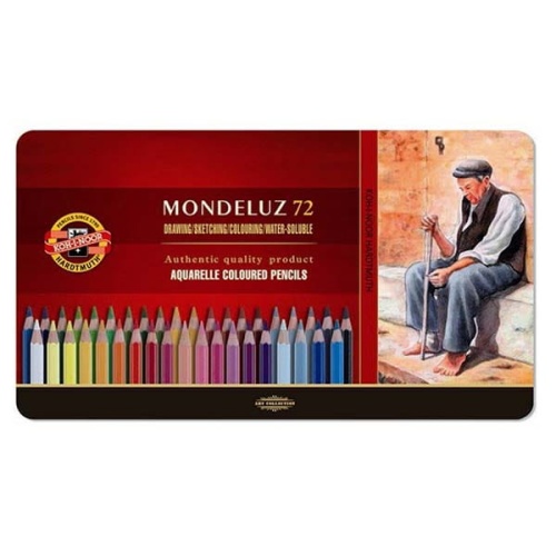 Kredki akwarelowe Koh-I-Noor Mondeluz DRAWING - 72 kolory w metalowej kasecie.jpg