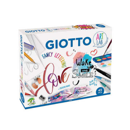 Zestaw kreatywny Giotto ART LAB Fancy Lettering - 45 elementów.png