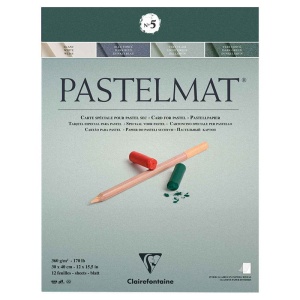 Blok do pasteli Clairefontaine Pastelmat Nr.5 - 30x40 cm