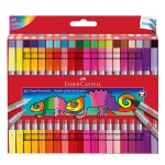 Flamastry dwustronne FABER-CASTELL - 40 kolorów