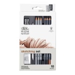 Zestaw szkicowy Winsor&Newton Sketching Pencil - 10 sztuk 