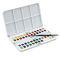 Farby akwarelowe w kostkach Aquafine Daler Rowney w plastikowej kasecie - 48 kol.jpg