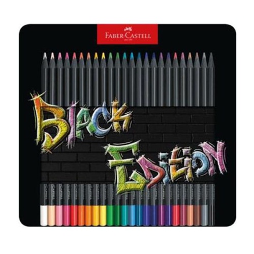 Kredki ołówkowe FABER-CASTELL Black Edition - 24 kolory.jpg