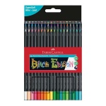 Kredki ołówkowe trójkątne FABER-CASTELL Black Edition 36 kolorów