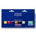 Zestaw farb akrylowych Lefranc & Bourgeois Fine 6 x 20ml + medium.jpg