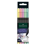 Cienkopisy Faber-Castell GRIP FINEPEN - zestaw 5 kolorów pastelowych