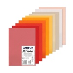 Papier do pasteli Canson Mi - Teintes - 160g, A4 10ark. - odcienie ciepłe