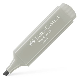 Zakreślacz Faber Castell Textliner 1546 pastelowy szary