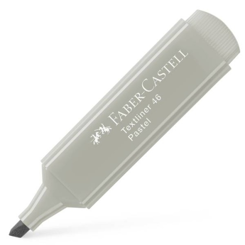Zakreślacz Faber Castell Textliner 1546 pastelowy szary