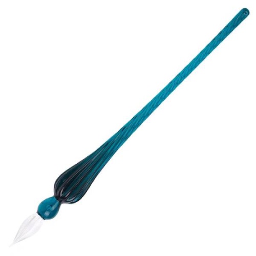 Pióro szklane do kaligrafii J.Herbin 18cm - szmaragdowe