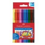 Flamastry FABER-CASTELL Grip - zestaw 10 kolorów