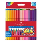 Flamastry FABER-CASTELL Grip - zestaw 30 kolorów