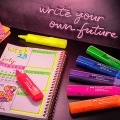 Zestaw zakreślaczy Faber Castell Textliner 1546 Superfluorescent -7 kolorów.jpg