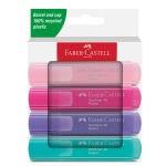 Zestaw zakreślaczy Faber Castell Textliner 1546 Pastel - 4 kolory